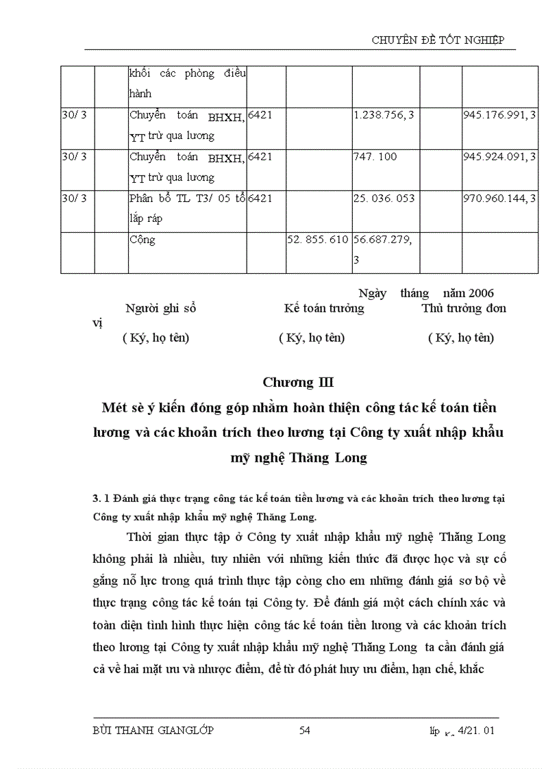 image for page Kế toán tiền lương và các khoản trích theo lương tại Công ty xuất nhập khẩu mỹ nghệ Thăng Long