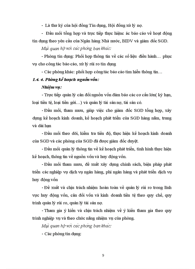 image for page Báo cáo tổng hợp tại sở giao dịch ngân hàng đầu tư và phát triển Việt Nam