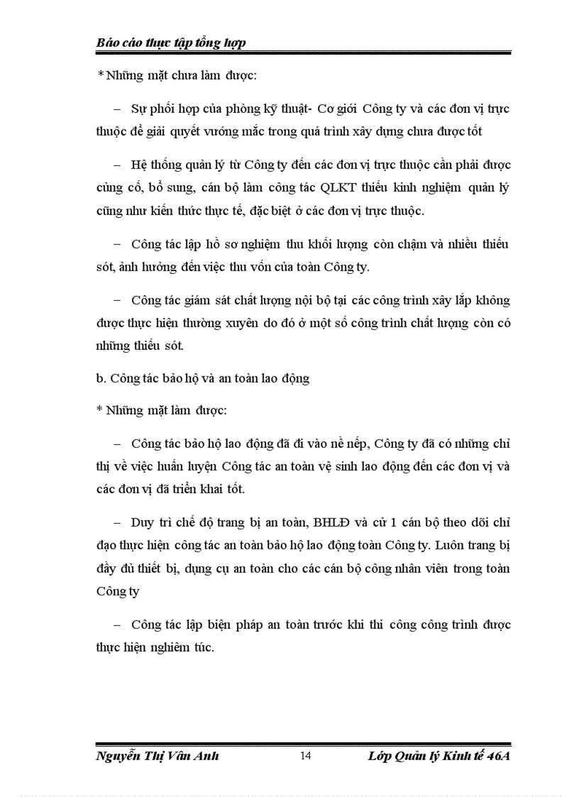 image for page Báo cáo thực tập tổng hợp tại Công ty CP Sông Đà 11