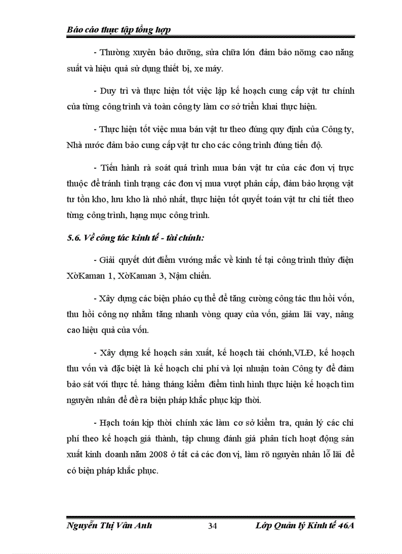 image for page Báo cáo thực tập tổng hợp tại Công ty CP Sông Đà 11