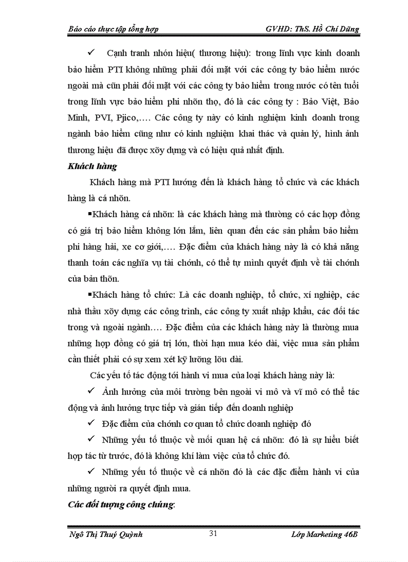 image for page Báo cáo thực tập tổng hợp Công ty Cổ phần Bảo hiểm Bưu điện