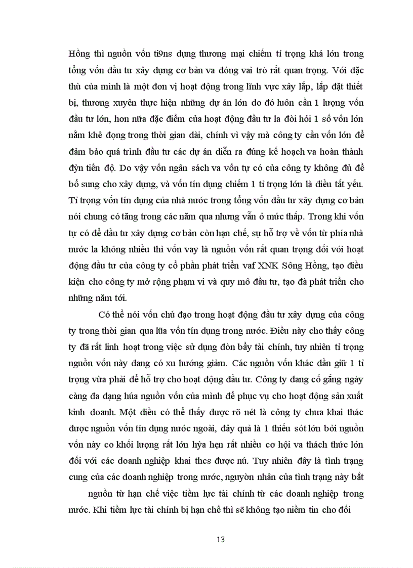 image for page Báo cáo thực tập tổng hợp Công ty cổ phần phát triển xây dựng và xuất nhập khẩu Sông Hồng