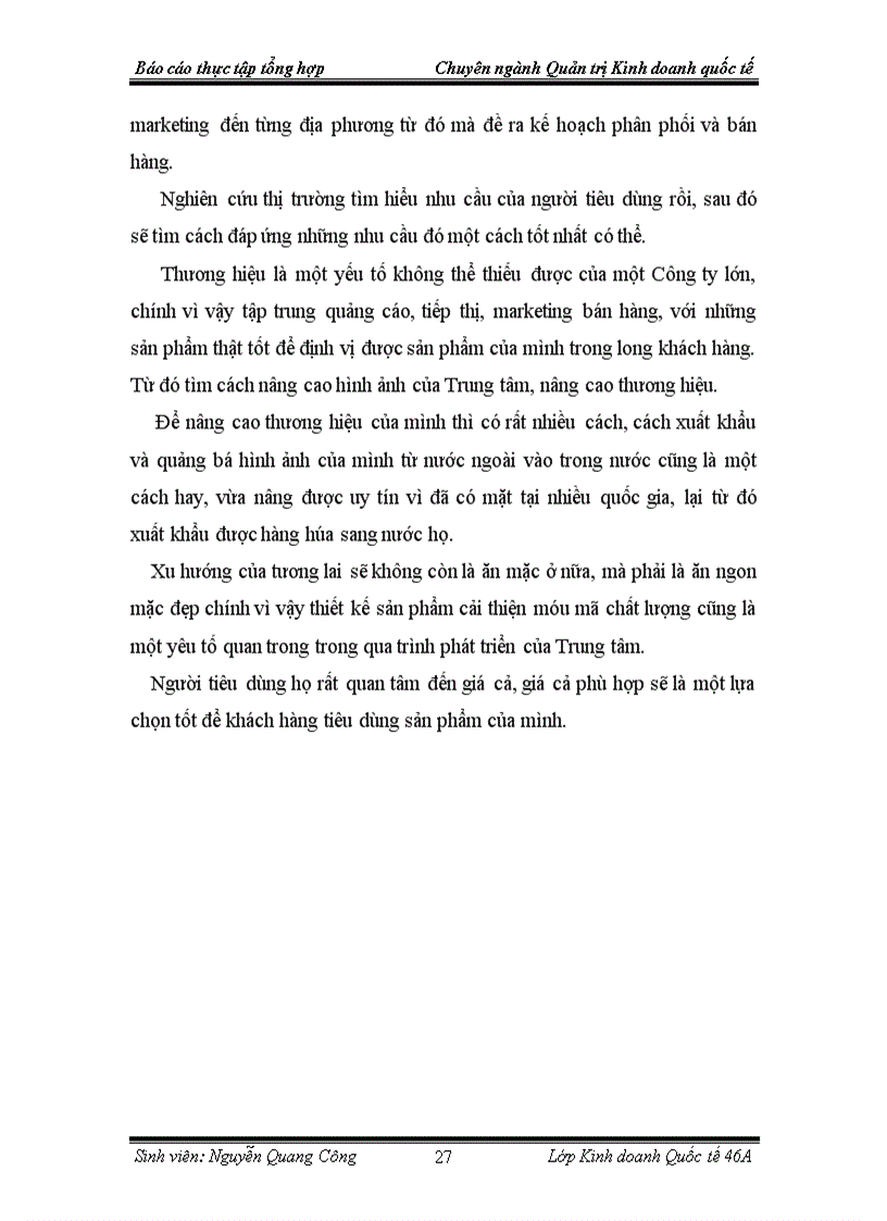 image for page Báo cáo thực tập tổng hợp Chuyên ngành Quản trị Kinh doanh quốc tế