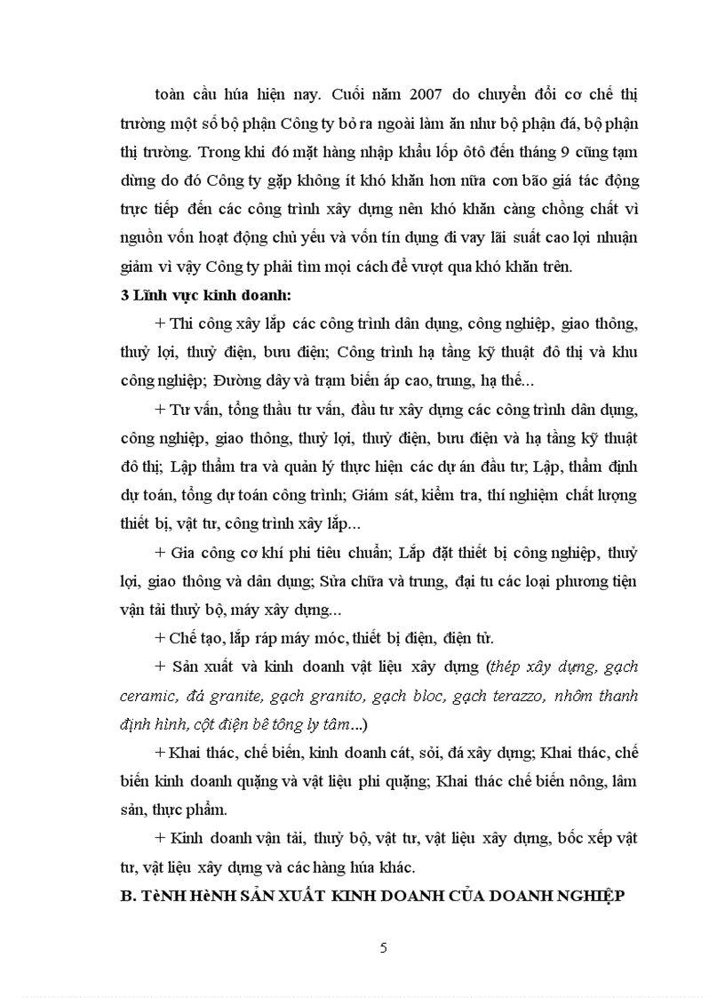 image for page Báo cáo tổng hợp tại Công ty Cổ phần Phát triển Xây dựng và Xuất nhập khẩu Sông Hồng