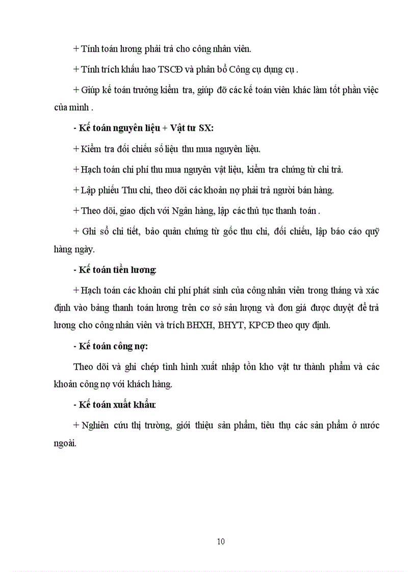 image for page Báo cáo tổng hợp về công ty TNHH Huy Nam