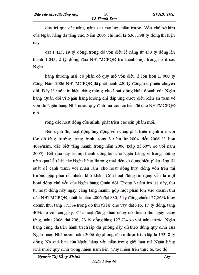 image for page Báo cáo thực tập tổng hợp VỀ NGÂN HÀNG TMCP QUÂN ĐỘI