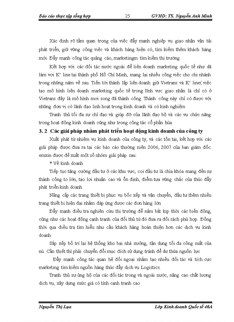 image for page Thực tập tổng hợp CÔNG TY GIAO NHẬN VẬN KHO VẬN NGOẠI THƯƠNG VIETRANS