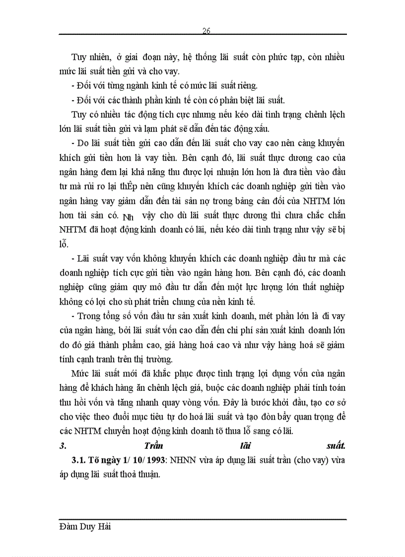 image for page Chính sách lãi suất và một số phương hướng nhằm thực hiện tốt chính sách lãi suất
