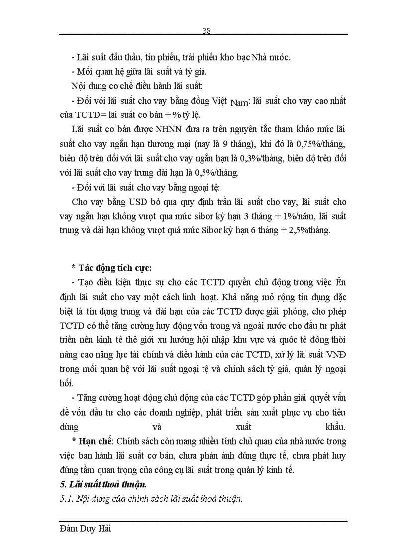 image for page Chính sách lãi suất và một số phương hướng nhằm thực hiện tốt chính sách lãi suất