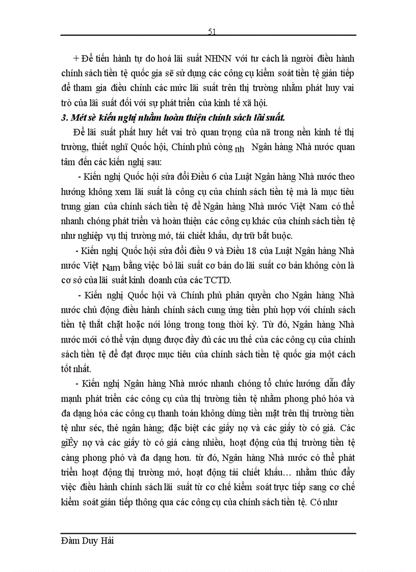 image for page Chính sách lãi suất và một số phương hướng nhằm thực hiện tốt chính sách lãi suất