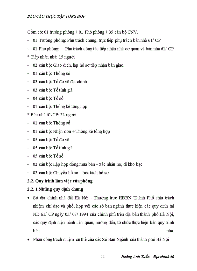 image for page Báo cáo tổng hợp về Xí Nghiệp quản lý và phát triển nhà số 4