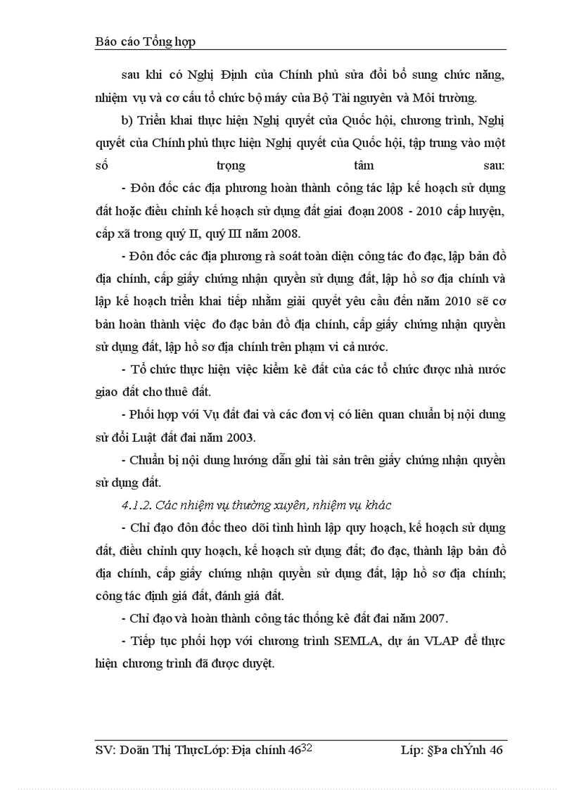 image for page Báo cáo Tổng hợp VỀ BỘ TÀI NGUYÊN VÀ MÔI TRƯỜNG