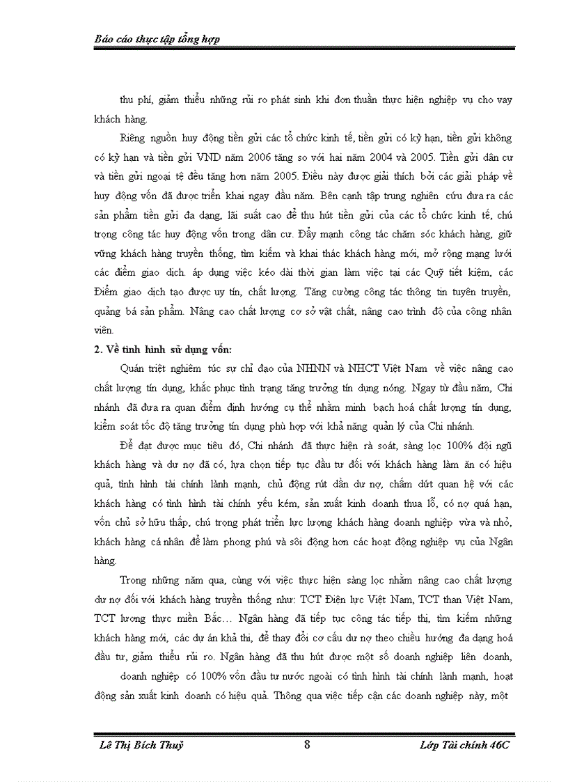 image for page Báo cáo thực tập tổng hợp về NGÂN HÀNG CÔNG THƯƠNG HOÀN KIẾM