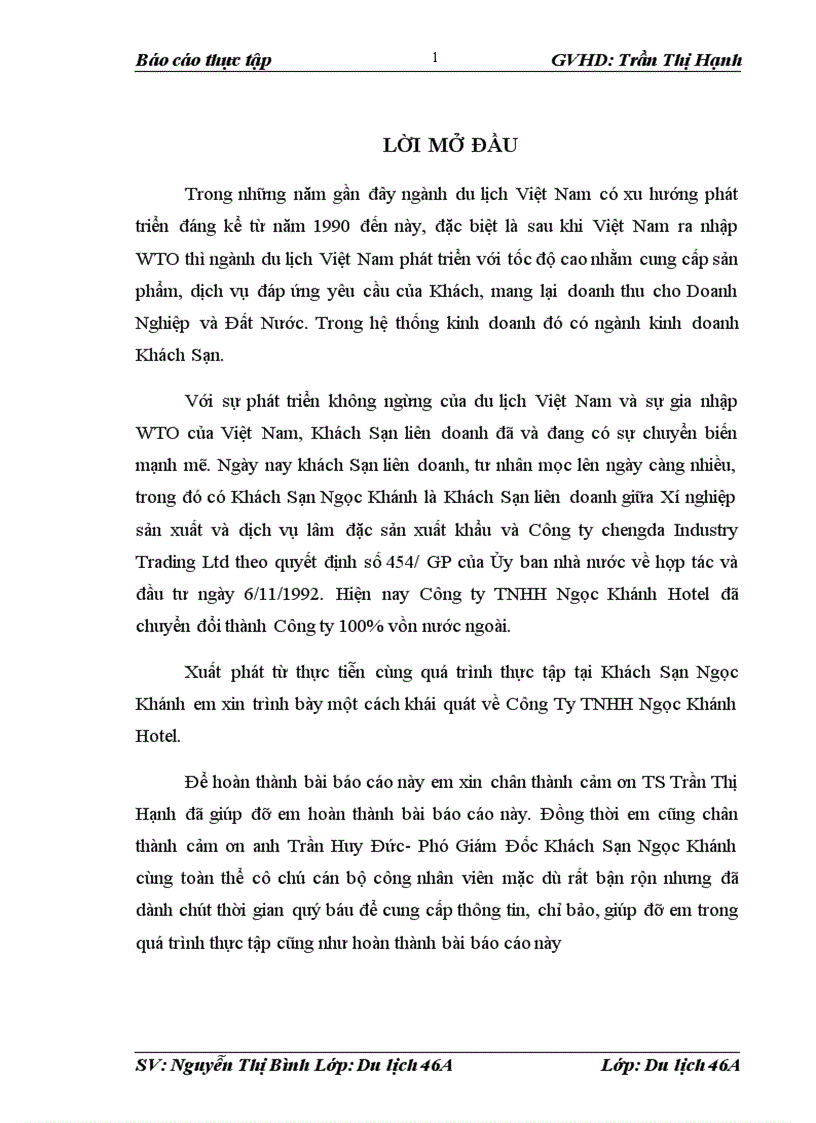 image for page Báo cáo thực tập VỀ CÔNG TY TNHH NGỌC KHÁNH HOTEL