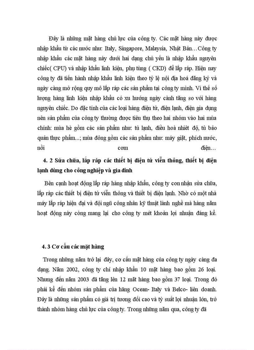 image for page Báo cáo tổng hợp về công ty TNHH Hasa