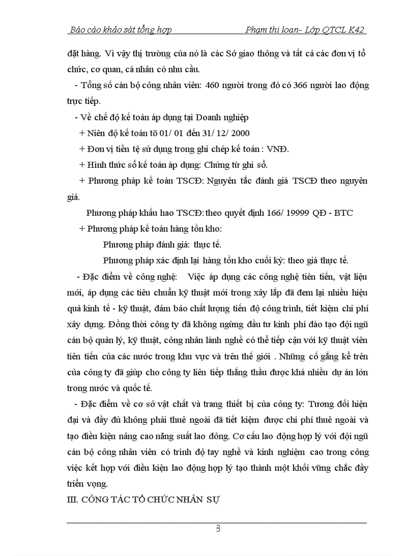 image for page Báo cáo tổng hợp về quản lý chất lượng trong các công trình giao thông...