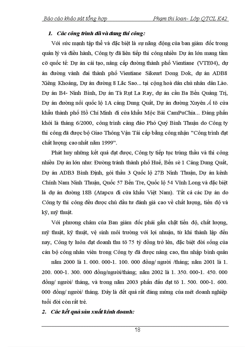 image for page Báo cáo tổng hợp về quản lý chất lượng trong các công trình giao thông...