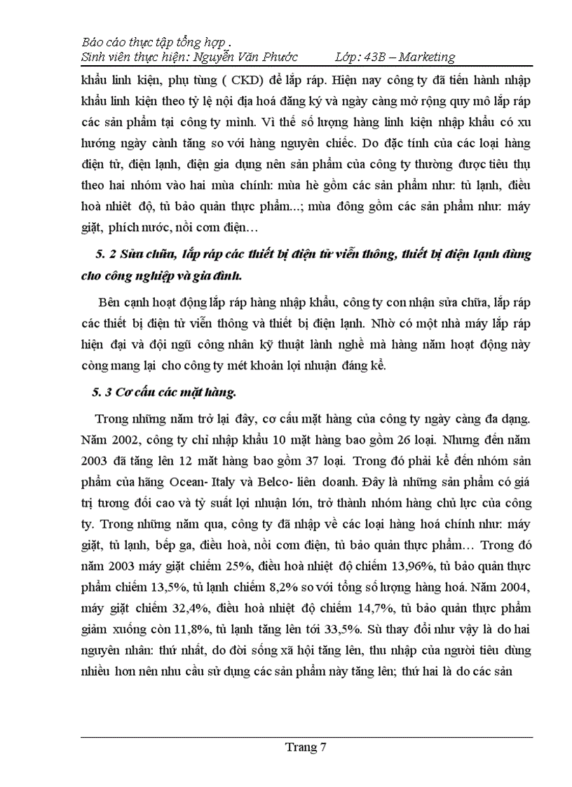 image for page Báo cáo thực tập tổng hợp công ty TNHH Hasa