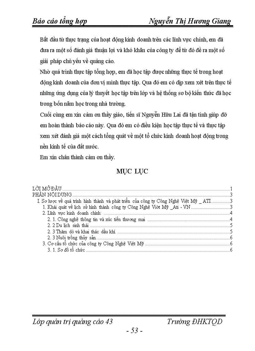 image for page Báo cáo tổng hợp về tập đoàn ATI- Việt Nam