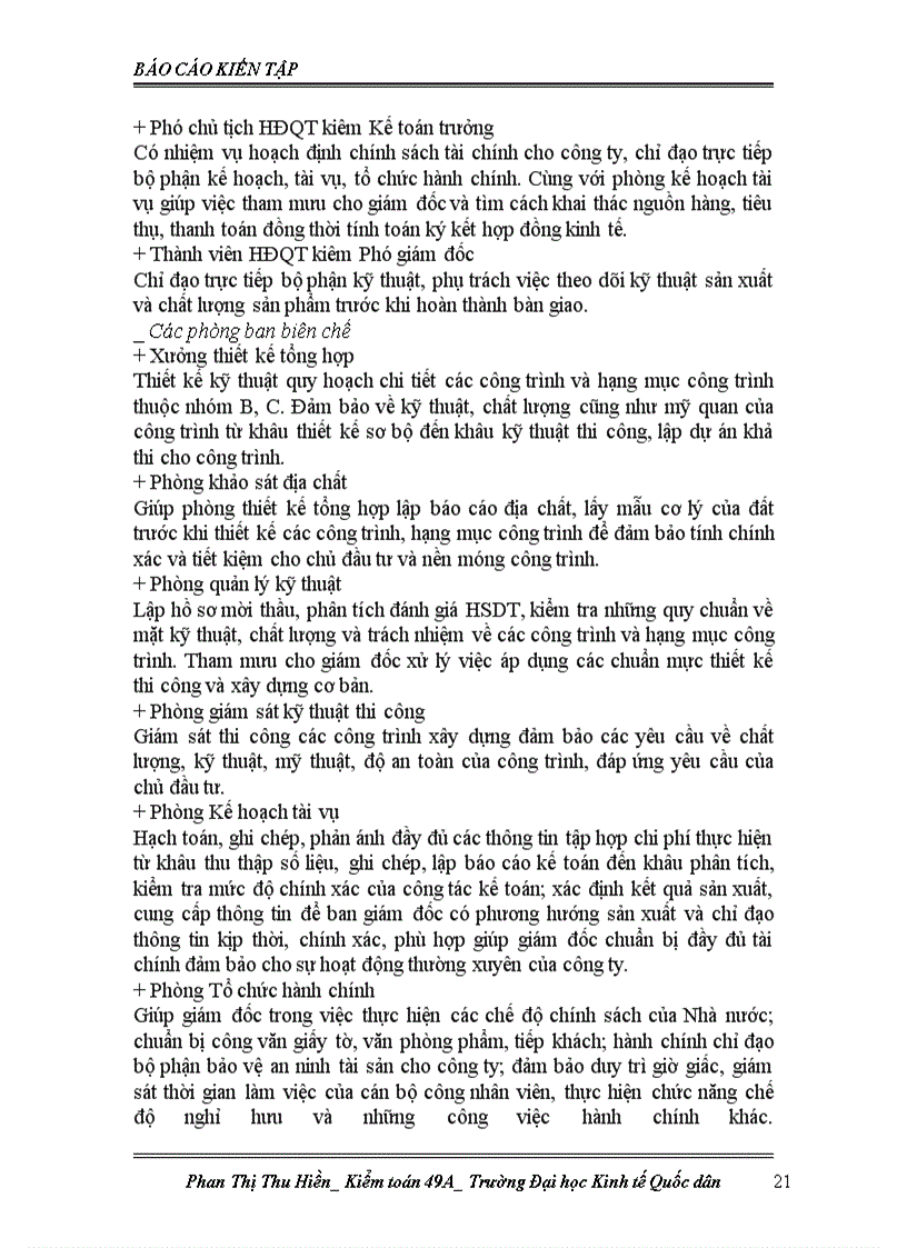 image for page Báo cáo thực tập tại Công ty cổ phần tư vấn xây dựng Hà Tây