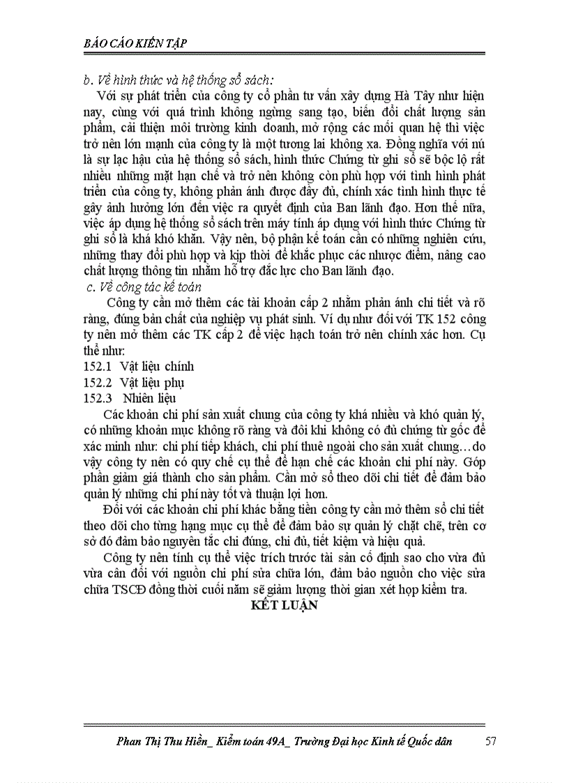 image for page Báo cáo thực tập tại Công ty cổ phần tư vấn xây dựng Hà Tây