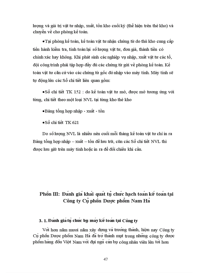 image for page Báo cáo thực tập tại Công ty cổ phần Dược phẩm Nam Hà