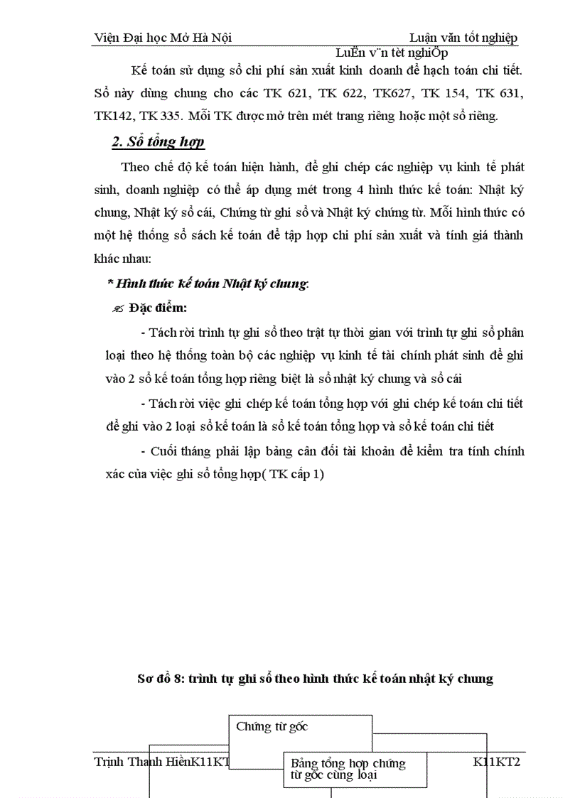 image for page Kế toán chi phí sản xuất và tính giá thành sản phẩm tại Công ty TNHH Nhà Nước một thành viên Cơ khí Hà Nội