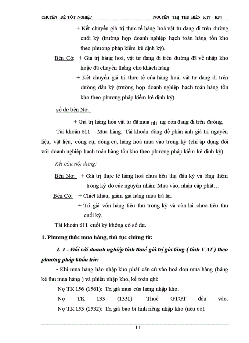 image for page Hạch toán quá trình lưu chuyển hàng hóa và xác định kết quả kinh doanh tại Trung tâm Nông sản Thực phẩm