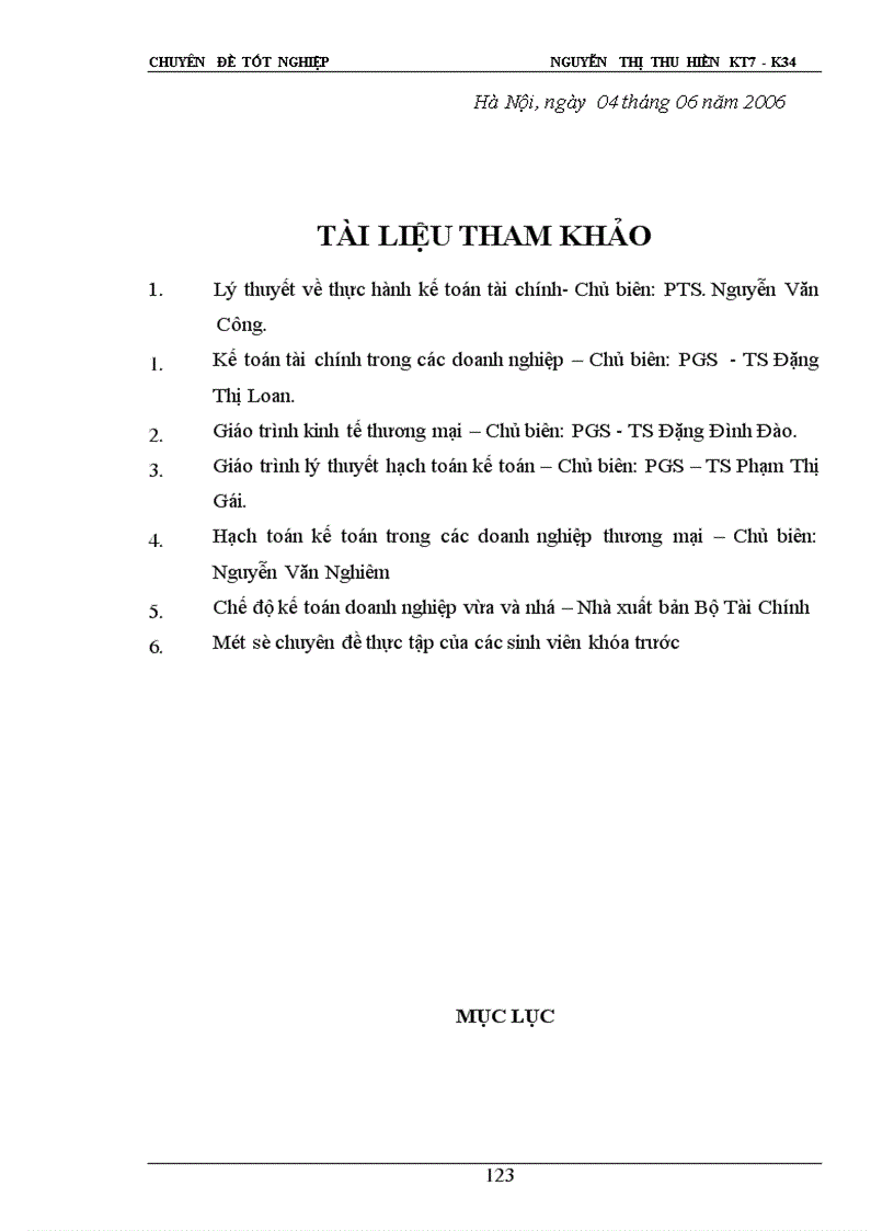 image for page Hạch toán quá trình lưu chuyển hàng hóa và xác định kết quả kinh doanh tại Trung tâm Nông sản Thực phẩm