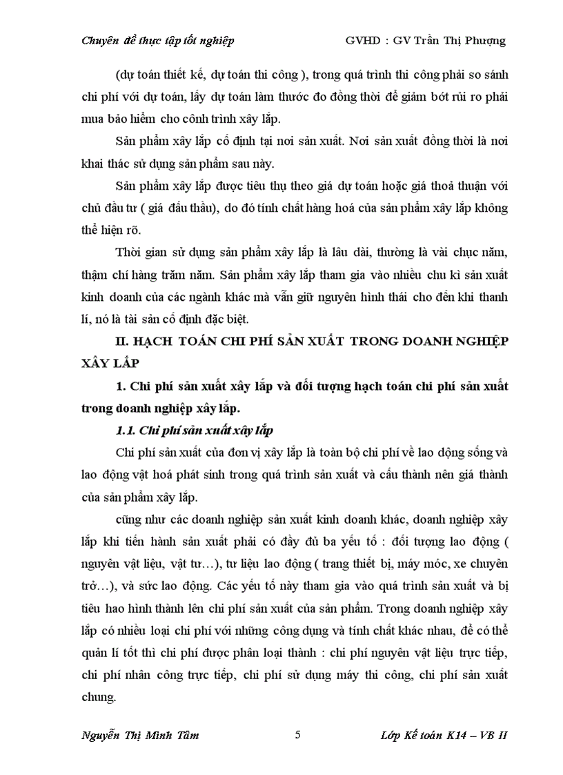 image for page Hạch toán chi phí sản xuất và tính giá thành sản phẩm xây lắp tại Xí nghiệp dịch vụ khoa học kĩ thuật thuộc Công ty Tư vấn Xây dựng Điện I