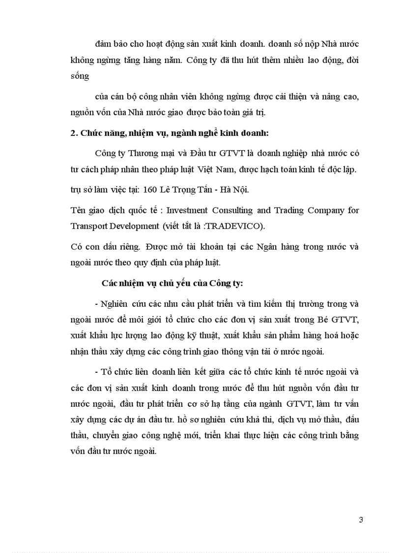image for page Tổ chức hạch toán bán hàng hàng hóa và xác định kết quả bán hàng tại công ty môi giới thương mại và đầu tư phát triển GTVT