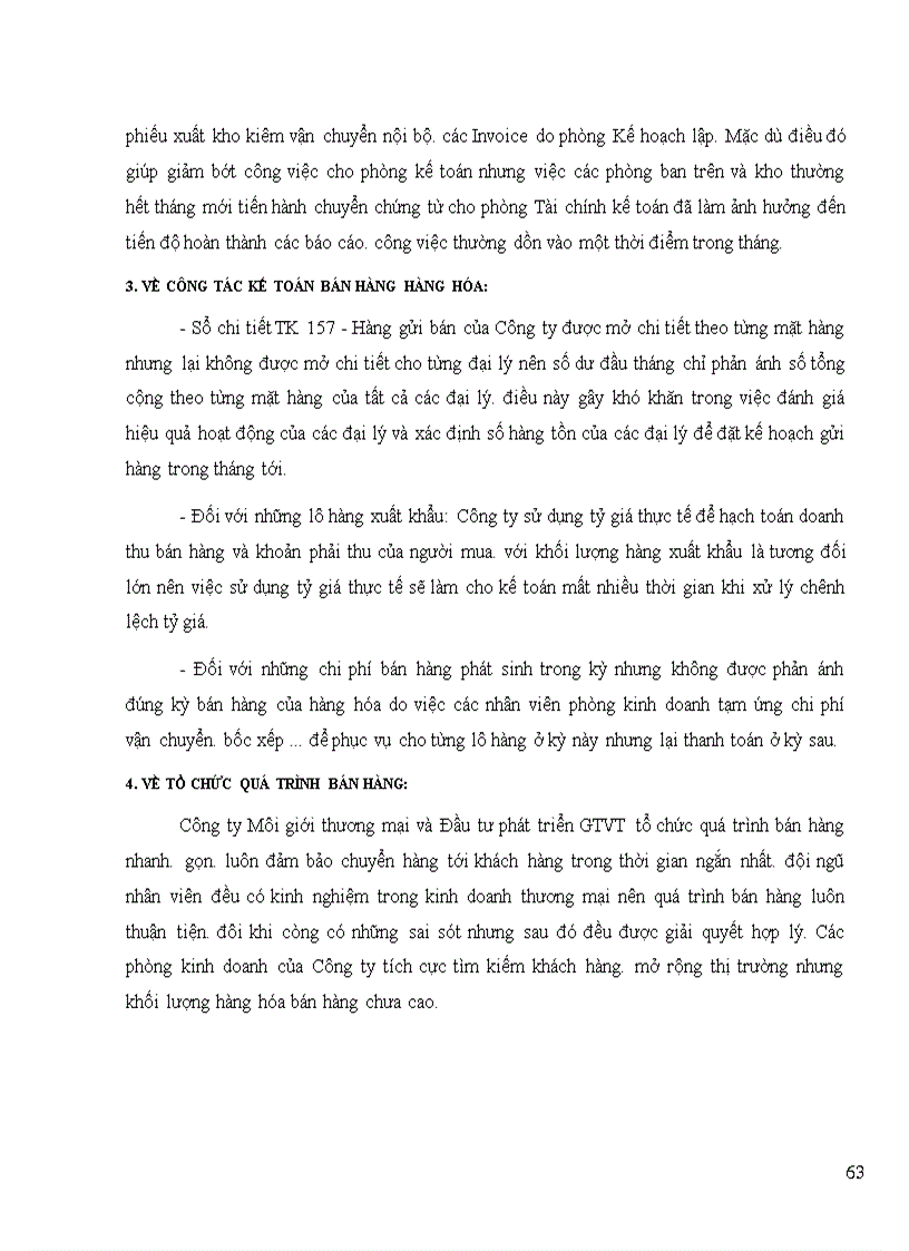 image for page Tổ chức hạch toán bán hàng hàng hóa và xác định kết quả bán hàng tại công ty môi giới thương mại và đầu tư phát triển GTVT