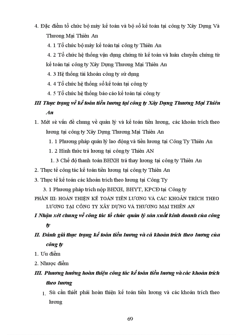 image for page Kế toán tiền lương và các khoản trích theo lương tại Công ty Xây Dựng và Thương mại Thiên An