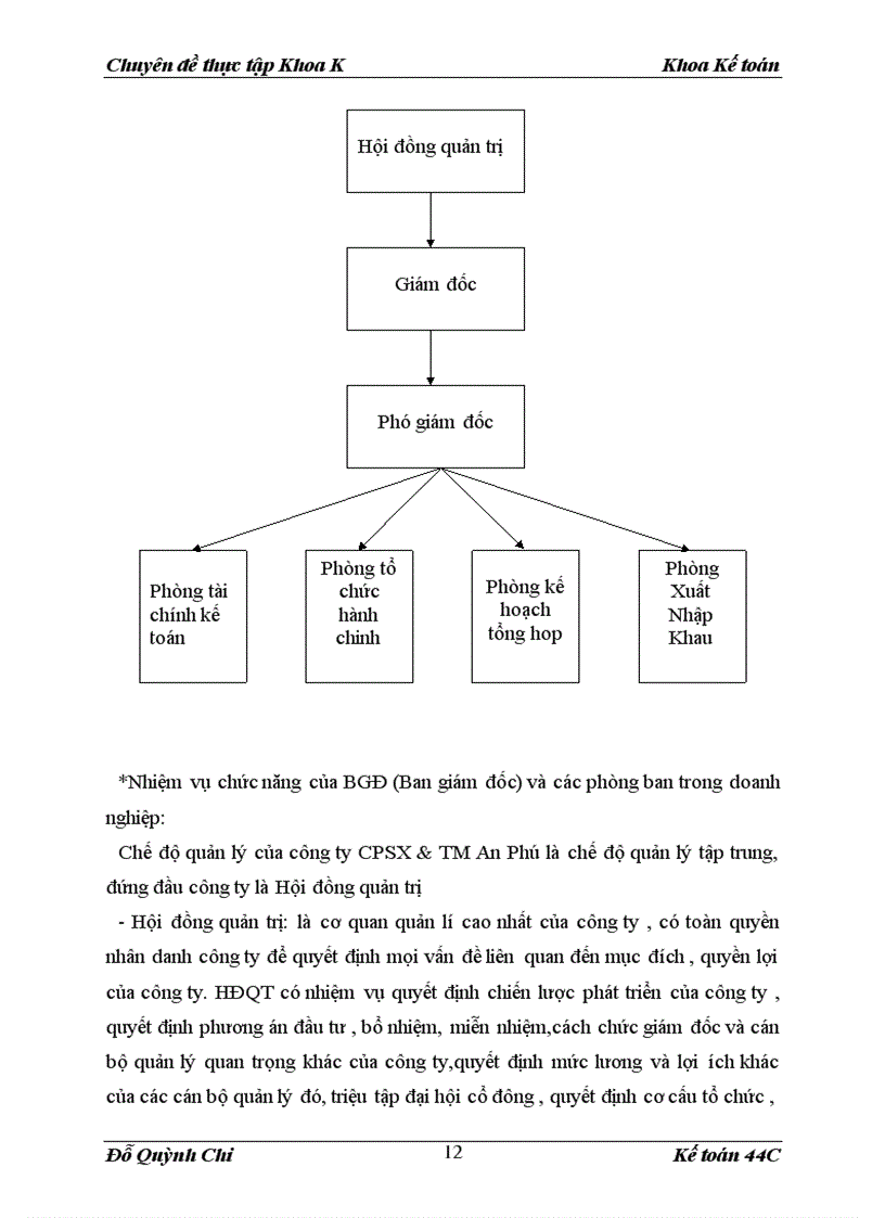 image for page Hạch toán vốn bằng tiền tại công ty Cổ phần SX&TM Hoá chất An Phú