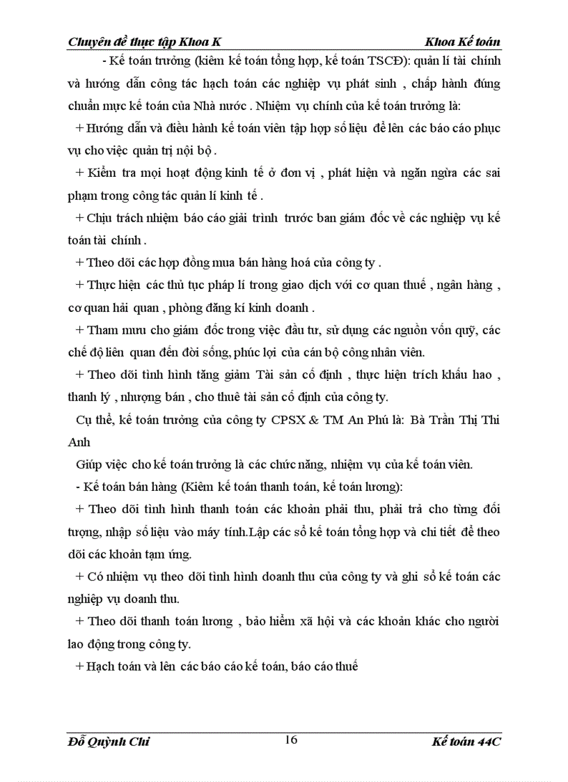 image for page Hạch toán vốn bằng tiền tại công ty Cổ phần SX&TM Hoá chất An Phú