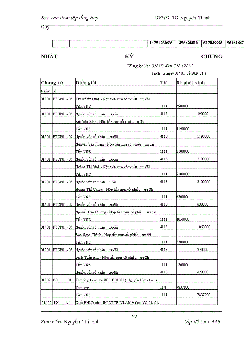 image for page Báo cáo thực tập tại công ty cổ phần LILAMA Hà Nội