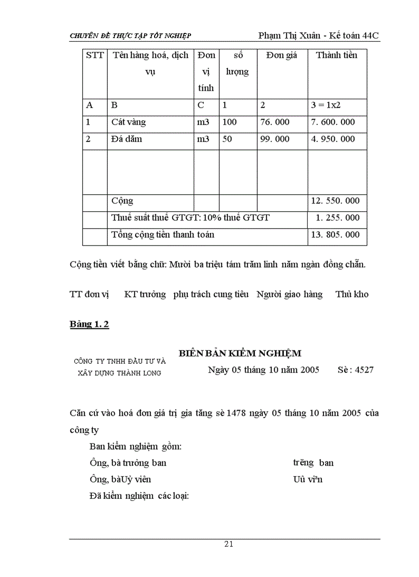 image for page Hạch toán nguyên vật liệu với việc nâng cao hiệu quả sử dụng vốn lưu động tại công ty TNHH Đầu Tư và Xây Dựng Thành Long