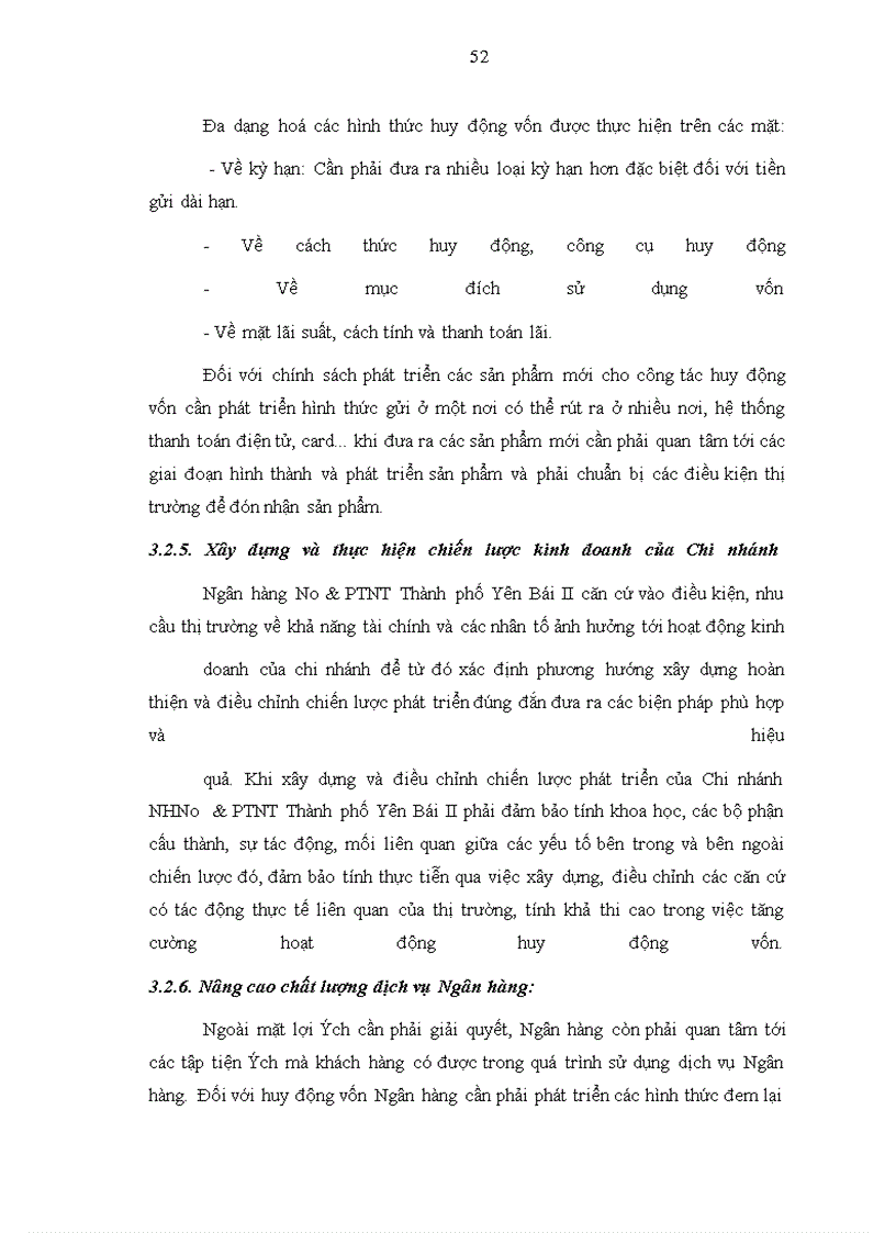 image for page Một số giải pháp nhằm nâng cao hiệu quả hoạt động huy động vốn tại Ngân hàng Nông nghiệp và Phát triển nông thôn Thành phố Yên Bái II