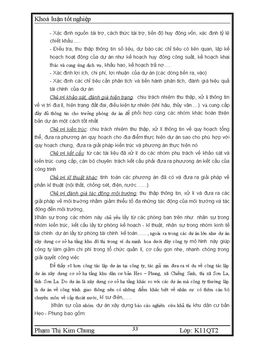 image for page Hoàn thiện công tác lập dự án tại công ty cổ phần xây dựng công trình giao thông 267 – thực trạng và giải pháp