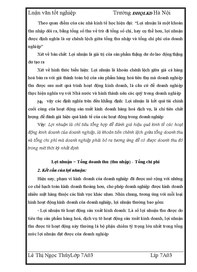 image for page Lợi nhuận và một số biện pháp góp phần làm tăng lợi nhuận tại công ty TNHH United Motor Việt Nam