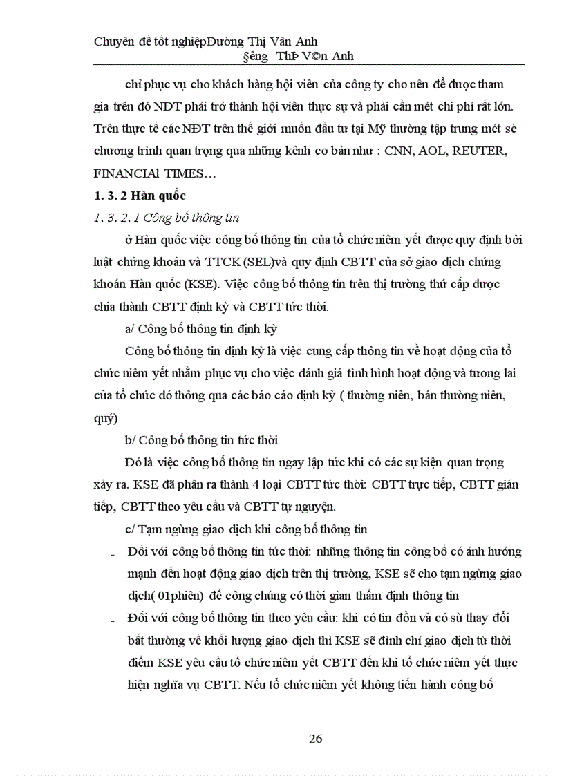 image for page Tăng cường và hoàn thiện hệ thống công bố thông tin trên TTCK tập trung ở Việt nam