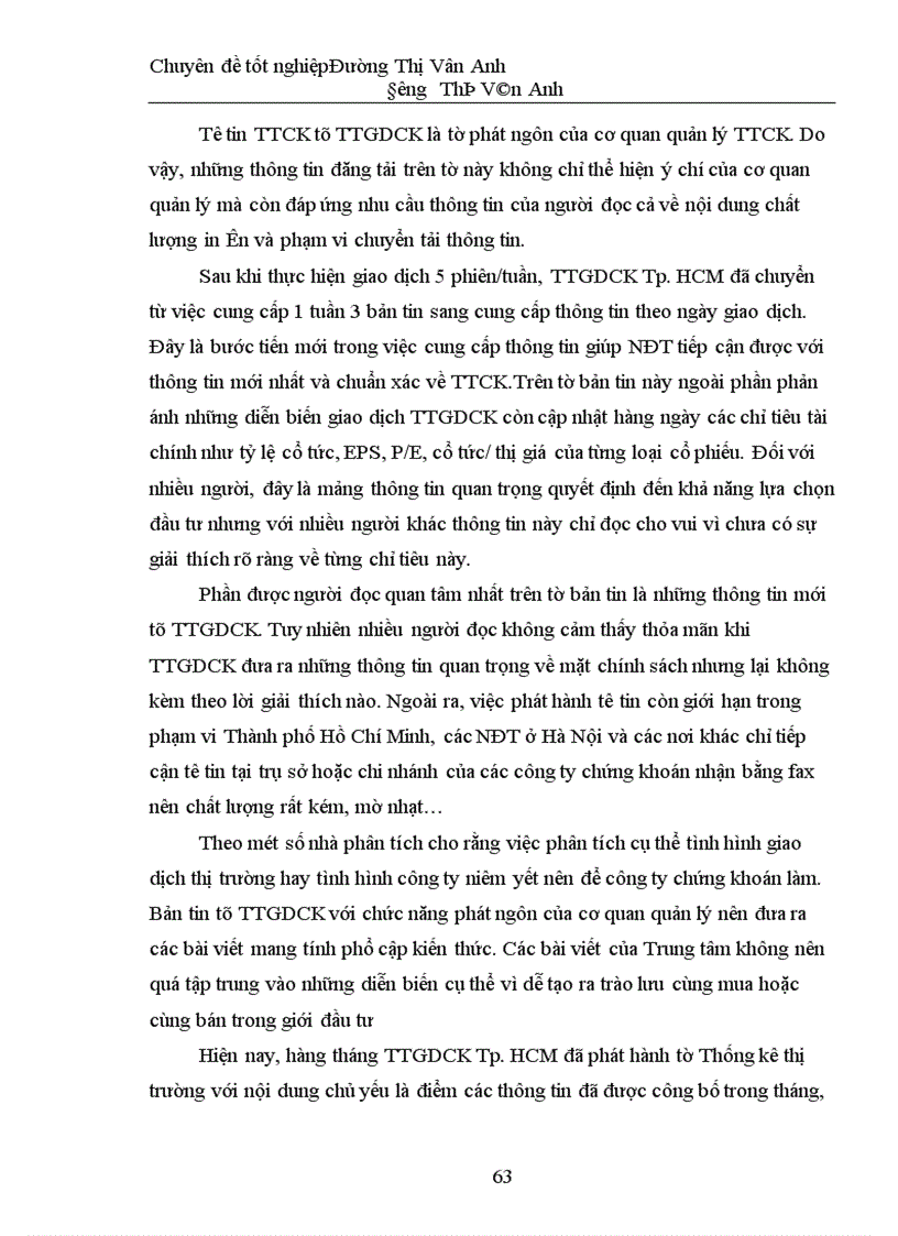 image for page Tăng cường và hoàn thiện hệ thống công bố thông tin trên TTCK tập trung ở Việt nam