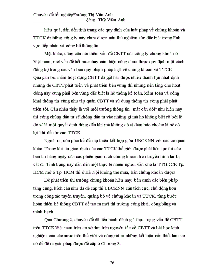 image for page Tăng cường và hoàn thiện hệ thống công bố thông tin trên TTCK tập trung ở Việt nam