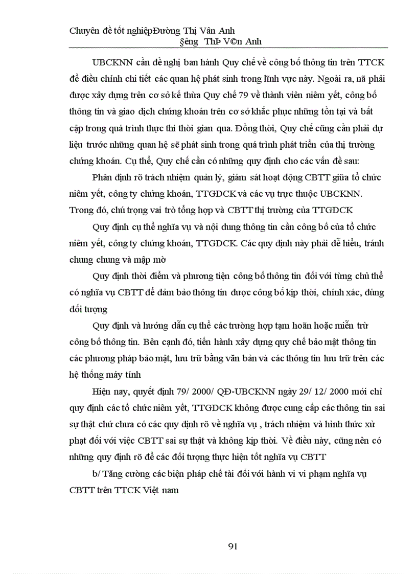 image for page Tăng cường và hoàn thiện hệ thống công bố thông tin trên TTCK tập trung ở Việt nam