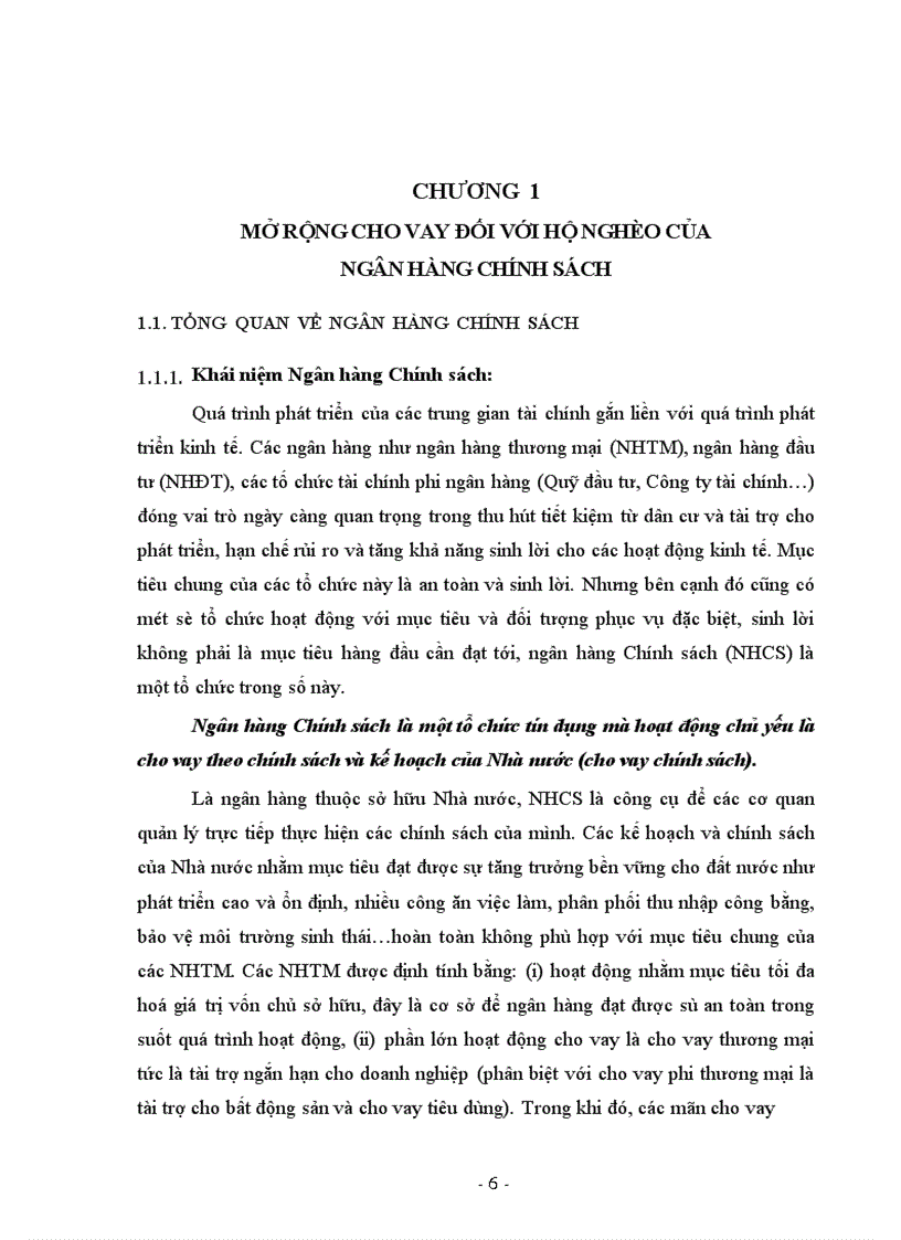 image for page Mở rộng cho vay đối với hộ nghèo của Ngân hàng Chính sách xã hội Việt nam