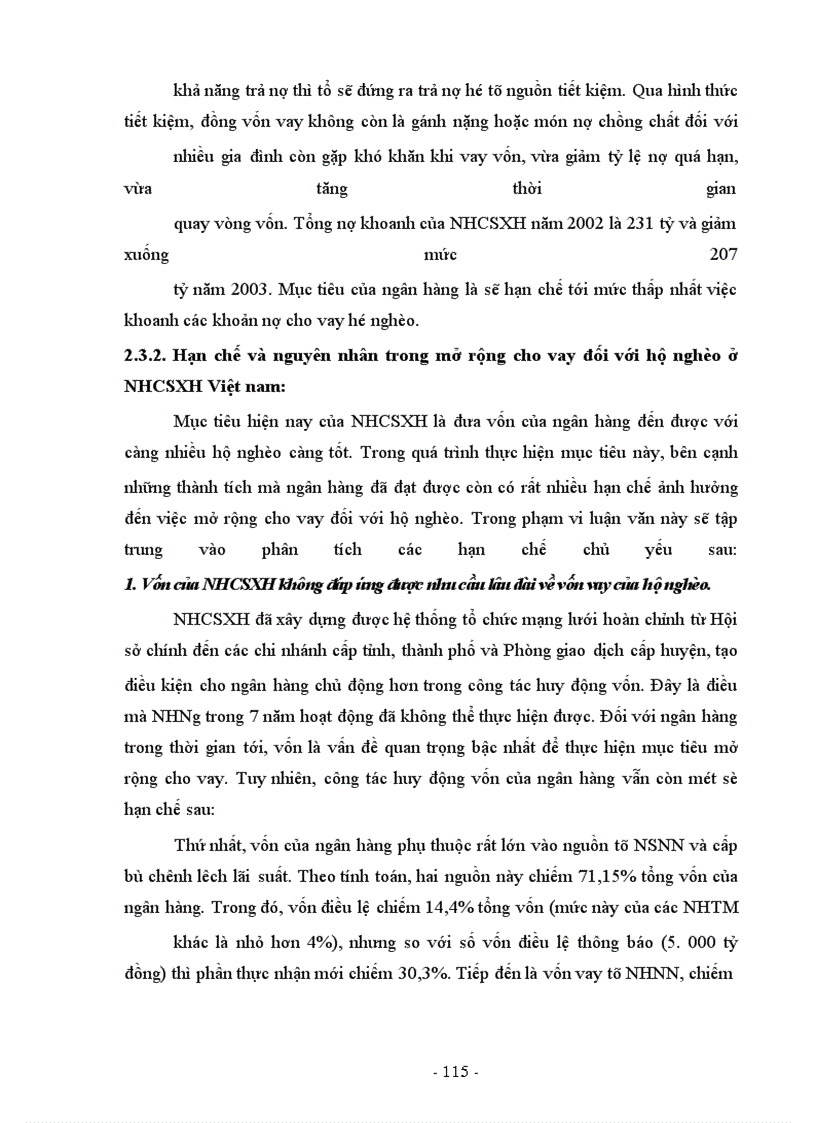 image for page Mở rộng cho vay đối với hộ nghèo của Ngân hàng Chính sách xã hội Việt nam