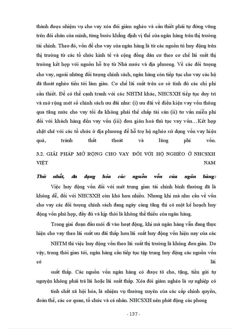 image for page Mở rộng cho vay đối với hộ nghèo của Ngân hàng Chính sách xã hội Việt nam