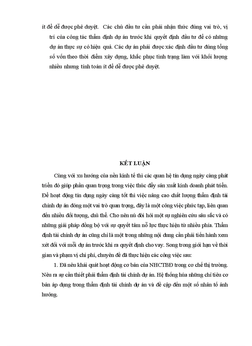 image for page Nâng cao chất lượng thẩm định tài chính dự án tại ngân hàng công thương chi nhánh Ba Đình
