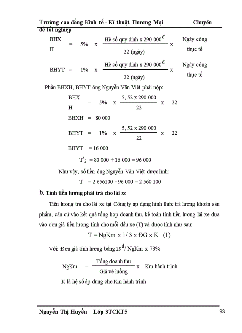image for page Thực trạng và tổ chức công tác kế toán tiền lương và các khoản trích theo lương tại Công ty cổ phần xây dựng II Sơn la