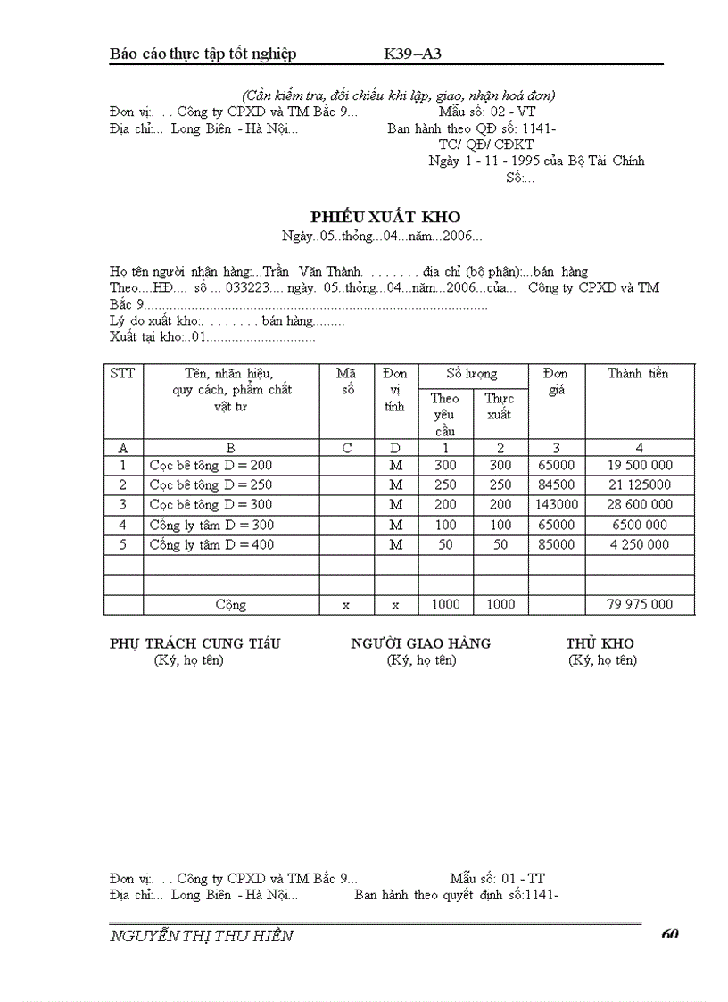 image for page Kế toán bán hàng và xác định kết quả kinh doanh tại Công ty CPXD và TM Bắc 9